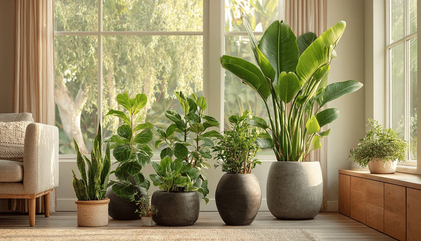 Les plantes d'intérieur faciles à entretenir pour purifier l'air
