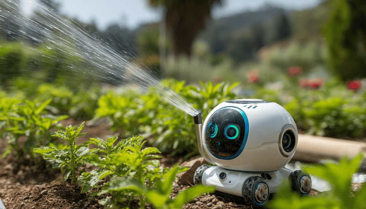 Systèmes d'arrosage intelligents pour un jardin écologique et autonome